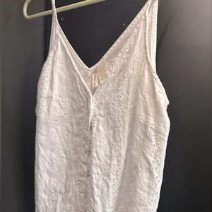 Japana White Crop Top